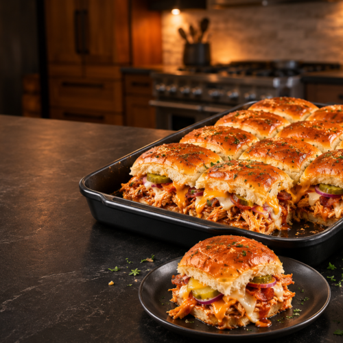 BBQ Chicken Sliders