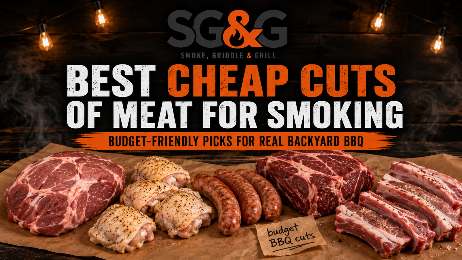best cheap cuts of meat for smoking