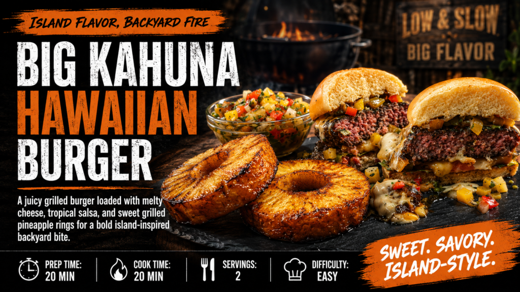 Big Kahuna Hawaiian Burger