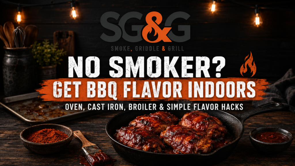 BBQ flavor indoors
